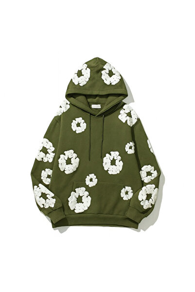 CLASSY.MODA Унисекс 3-слойна качулка с релефен принт | Удобна, висококачествена и модерна, с шик стил за ежедневно носене