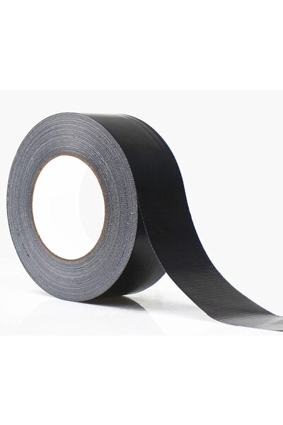 Generic HULPPRE Black Heavy Duty Duct Tape, 2 in x 22 Yards, Strong Adhesive and Water-resistant, Tear by Ha
