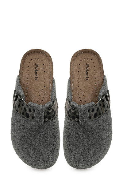 Polaris 609034.Z5PR Gri Kadın Sabo Terlik