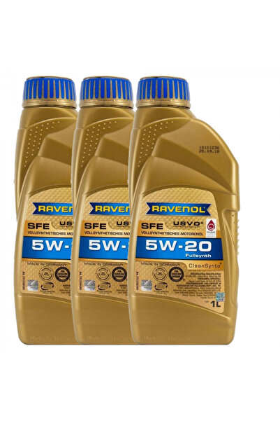 RAVENOL Pachet 3 litri ulei SFE USVO 5W20