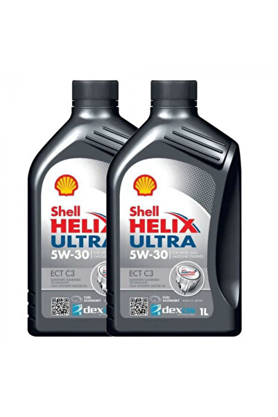 SHELL Pachet 2 λίτρων Ulei Helix Ultra ECT C3 SP 0W30