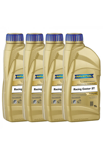 RAVENOL Pachet 4 litri ulei Racing Castor 2T