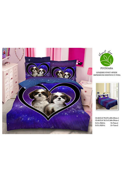 FIONNA.RO Finet Premium Bed Linen - Dogs In Love
