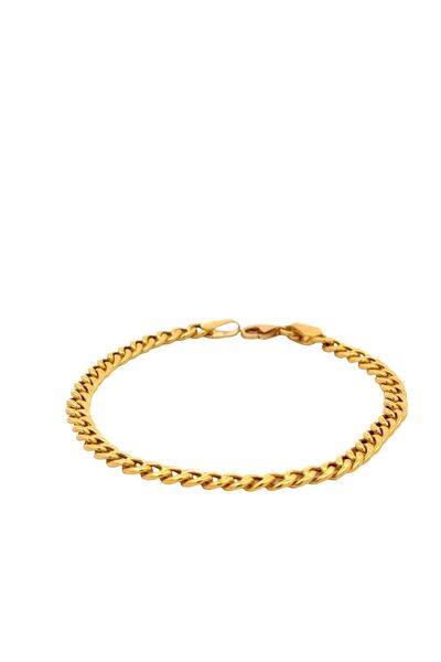 Altınöz Mücevherat Klasik İnce Gurmet Model Unisex Sarı Altın Bileklik