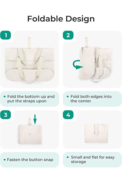 BAGSMART Tote Bag for Women, Foldable Tote Bag With Zipper Large Shoulder Bag Top Handle Handbag for