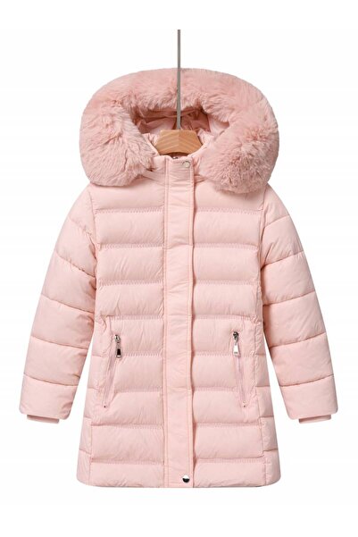 fantasialand Geacă de iarnă pentru fete, model Florina, culoare roz