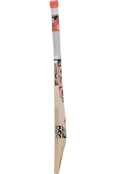 DSC Roar Hunter Kashmir Willow Cricket Bat Size: 2, Ball_ type : Leather Ball