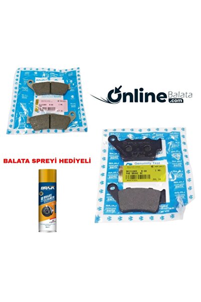 Bajaj Pulsar 200Ns Fren Balata Takımı Ön Ve Arka OB4281