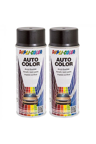 Dupli-Color Pachet 2 Vopsea Spray Auto Dupli Color Dacia Gri Carbon Metalizat...