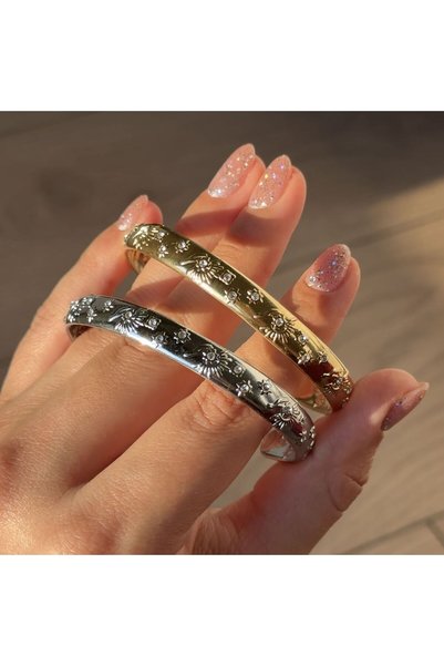 leargia Solara Steel Bracelet-Silver
