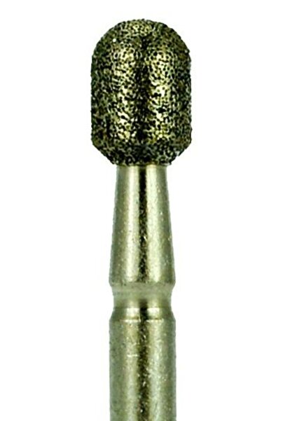 Ami Gel Cap pentru Freza de Unghii - Cilindru Rotunjit D3M din Diamant AGD3MB...