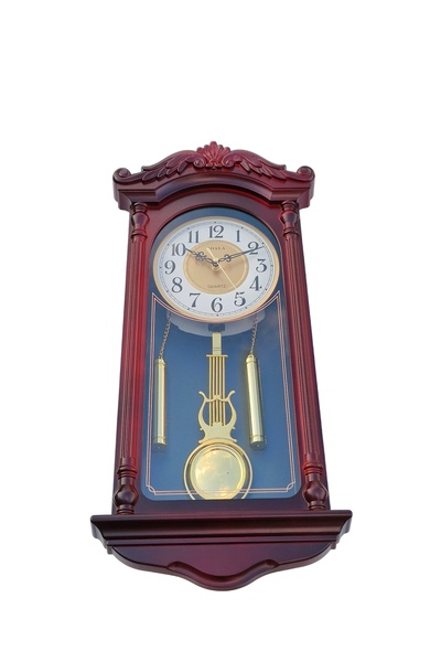 OEM Rustic wall clock with pendulum 66 cm