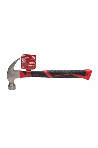 ACE Steel Claw Hammer W/Fiber Glass Handle (226.7 g)