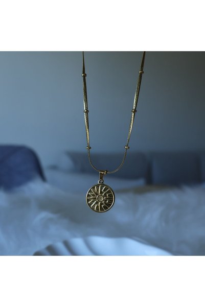 leargia Orion Steel Necklace