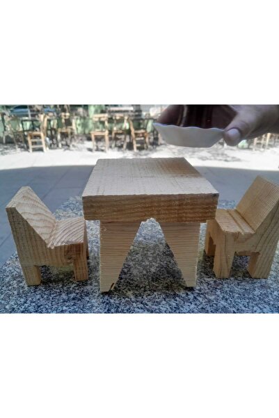 Tezcanlar Arif Tezcan Wooden Toy Table Chair