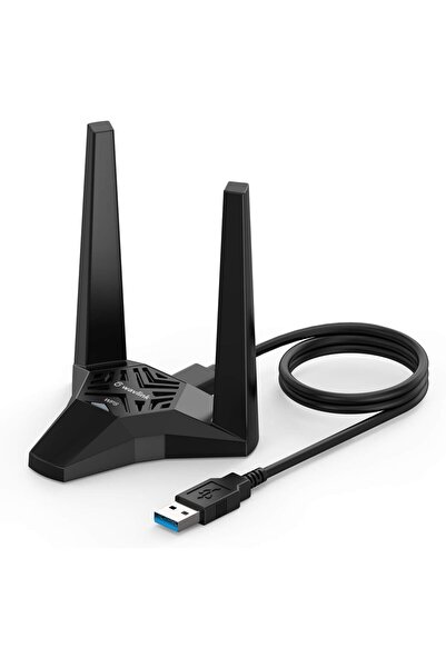 Generic Wavlink USB 3.0 AC1300 Dual Band WiFi Adapter with High Gain Antennas