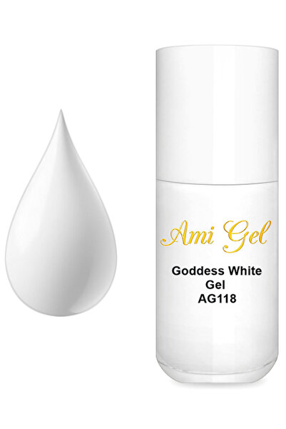 Ami Gel Gel Alb Special - Goddess White Gel AG118 10ml