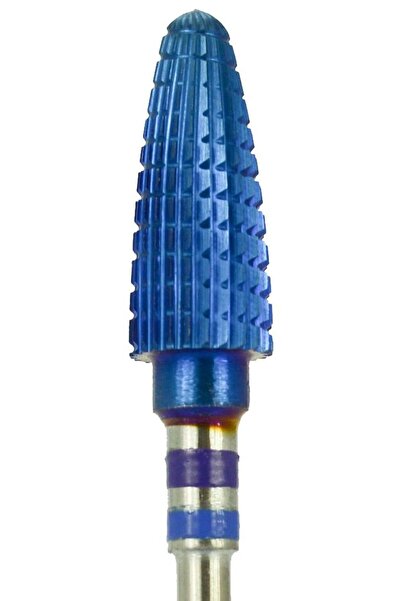 Ami Gel Cap de burghiu pentru unghii - Con D6M în tungsten albastru AGD6MIB2T...