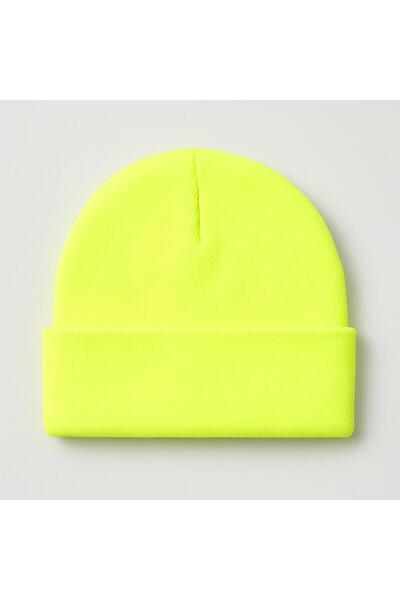 kuru قبعة صفراء نيون للجنسين