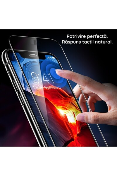 Flippy Tempered Glass Screen Protector for Xiaomi Mi Poco X6, Flippy, Full Cover 111D