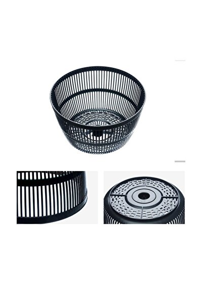 Flippy Manual Dryer for Salad and Vegetables, Flippy, Plastic, 20x20x25 cm, Capacity 5L, Black