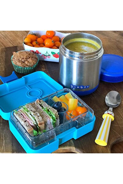 YumBox Thermal Jar Neptune Blue (spoon combo)