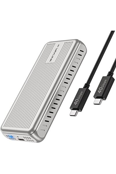 wavlink علبة SSD M.2 NVMe بسرعة 40 جيجابت في الثانية لجهاز MacBook/Mac Mini