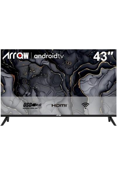 ARROW ARRQW 2K SMART LED Android 14 TV HDMI USB Wi-Fi, Netflix & YouTube, RO-43LPS