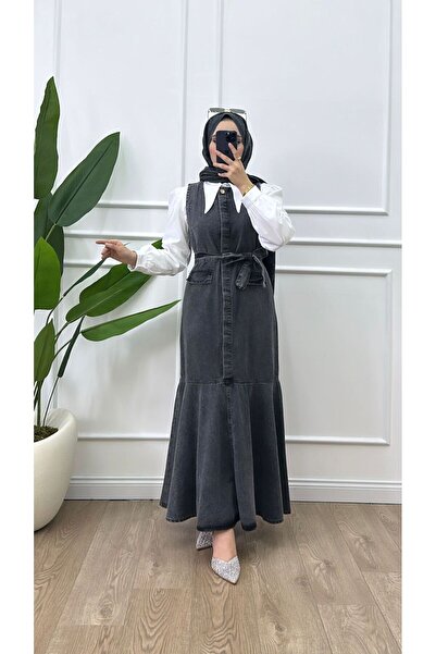 HİJAB STORE Denim shirt dress