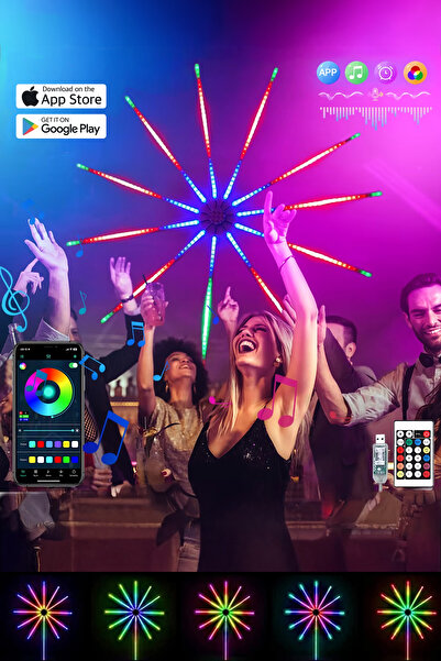 DEMPOWER Uzaktan Kumandalı Uzun Şerit RGB LED Işık