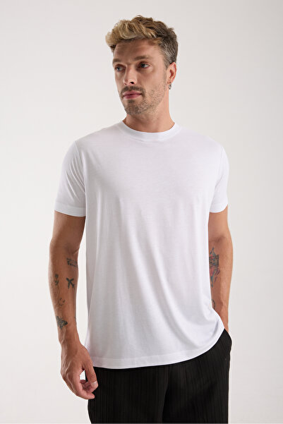Soft Habit BEYAZ BASIC TİŞÖRT