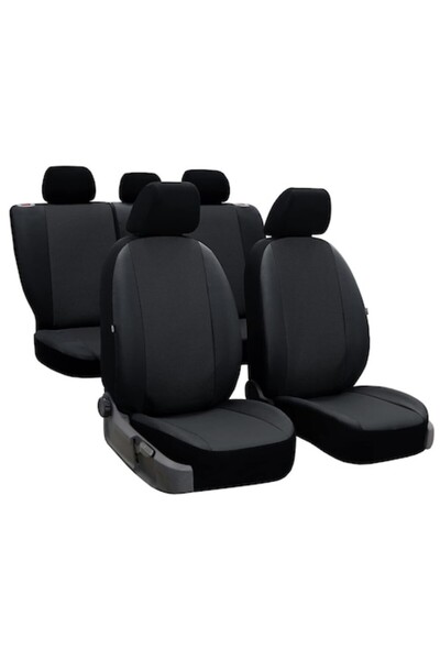 Metru Patrat Set 9 huse universale pentru scaune auto Metru Patrat, piele ecologică perforată premium, rezistență ridicată