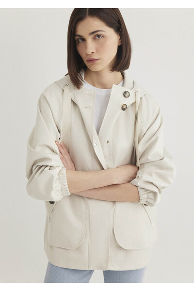 Mavi Beige Women's Coat M1110014-70134