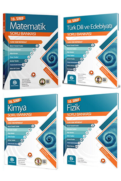 Evrensel İletişim Yayınları 10.Sınıf Bilgi Sarmal Matematik + Edebiyat + Fizi...
