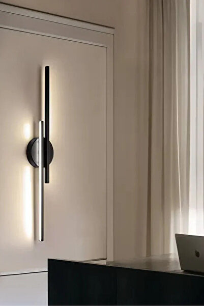 luxshome Pilli Kablosuz Çift Yön Led Aplik Tablo Salon Duvar Tv Banyo Ayna Yatak Resim Aydınlatma Sarı Işık