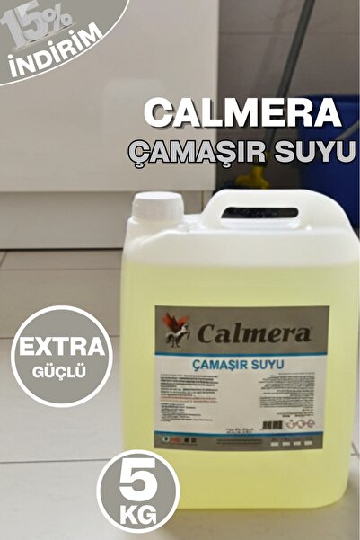 Calmera Endüstriyel Çamaşır suyu 5kg Ekstra Hijyen , Mükemmel Sonuçlar