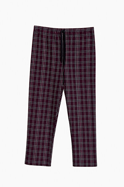 FORMO Men's 100% Organic Cotton High Quality Natural Comfortable Plus Size Oversized Pajama Bottoms with Pockets