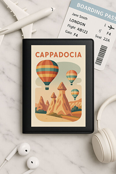 Cekuonline حافظة جواز سفر من الجلد الأسود من Vinlex لجميع جوازات السفر في الد...