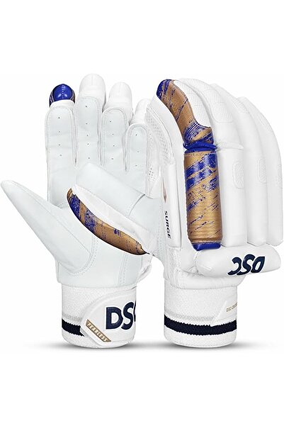 DSC Condor Surge 2.0 Batting Gloves for Boys, Right Hand, Size-Boys (White)