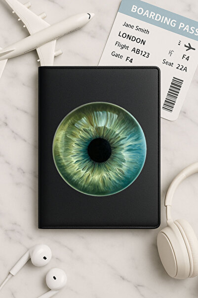 Cekuonline حافظة جواز سفر من الجلد الأسود من فينليكس لجميع جوازات السفر، تصمي...