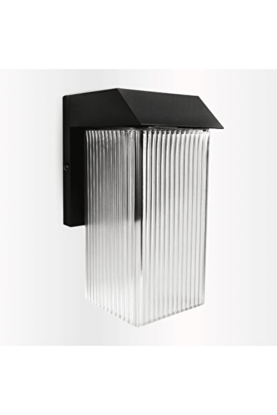 ACCEPT مصباح حائط خارجي حديث باللون الأسود E 27
