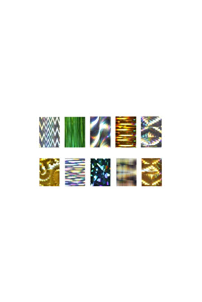 Ami Gel Set Folii Unghii pentru Transfer - Nail Art Abracadabra Foil Tip W3 M...