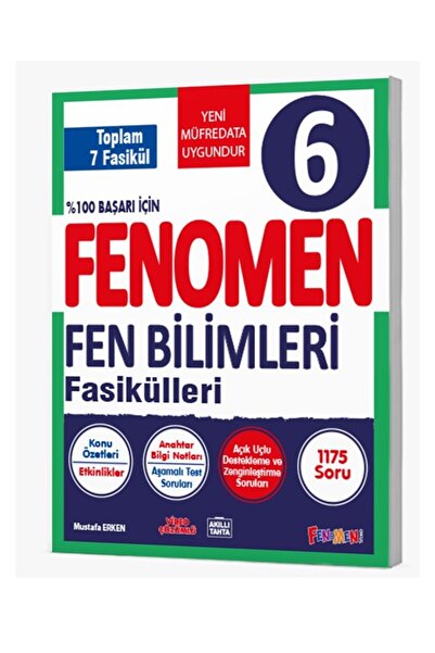 Fenomen Yayıncılık Fenomen Yayınları 6.sınıf Fen Bilimleri Fasikül (Güncel Mü...