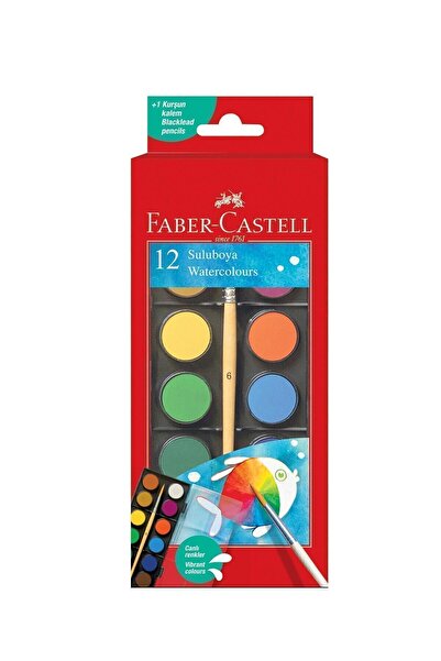 Faber Castell Suluboya Seti 12 Renk
