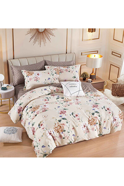 FIONNA.RO Lenjerie De Pat Finet Superior Cu Elastic - Pastel Floral