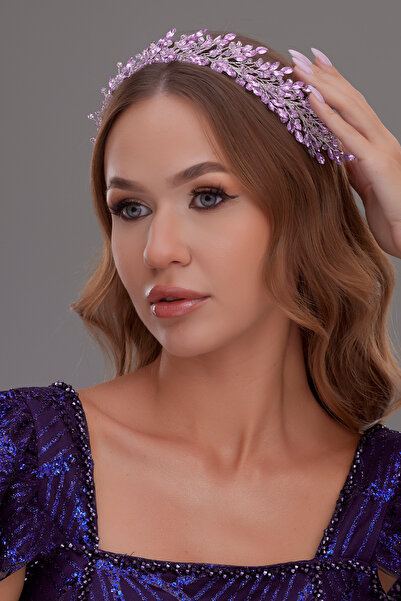 Hayalperest boncuk إكسسوار شعر نسائي من حجر ميرلين اللامع، تاج للعروس والخطوب...