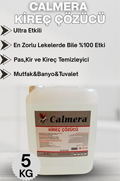 Calmera Endüstriyel Kireç Çözücü 5kg Pas , Kir , Kireç , Sabun artığı ve Sarı...