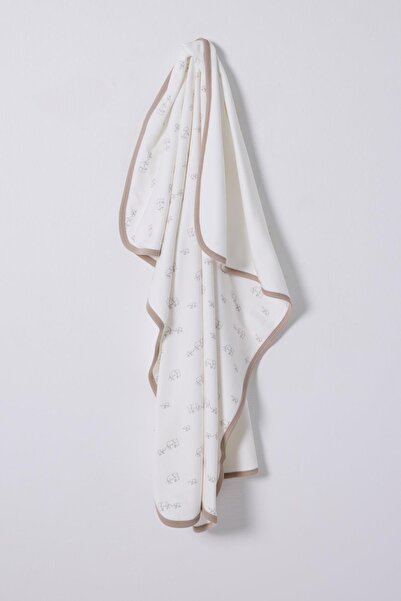 U.S. Polo Assn. U.S. POLO ERKEK BEBEK BEYAZ İNTERLOK BATTANİYE, %100 pamuk