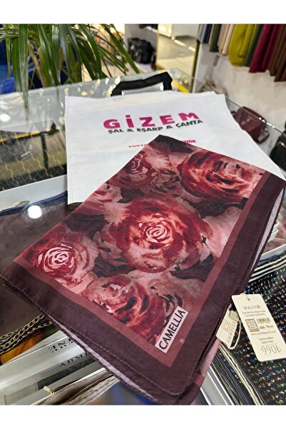 CAMELLİA شال ناعم بنمط روسا 🌿