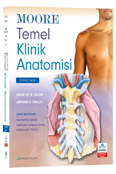 Ankara Nobel Tıp Kitapevleri Moore Temel Klinik Anatomisi 7. Baskı